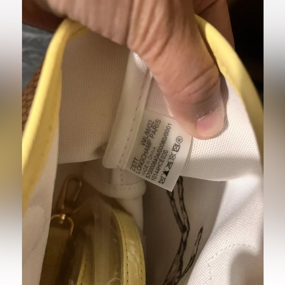 💛NWT & HTF‼️ Longchamp Appliquéd La Panier Pliage Two-way Bag✨Price is Firm✨ - Picture 4 of 8